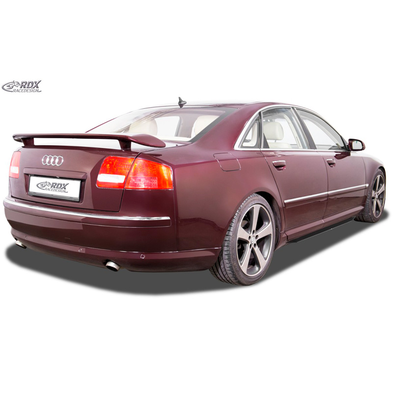 Side skirts 'Slim'  Audi A8 D3 2003-2009 (ABS glossy black)