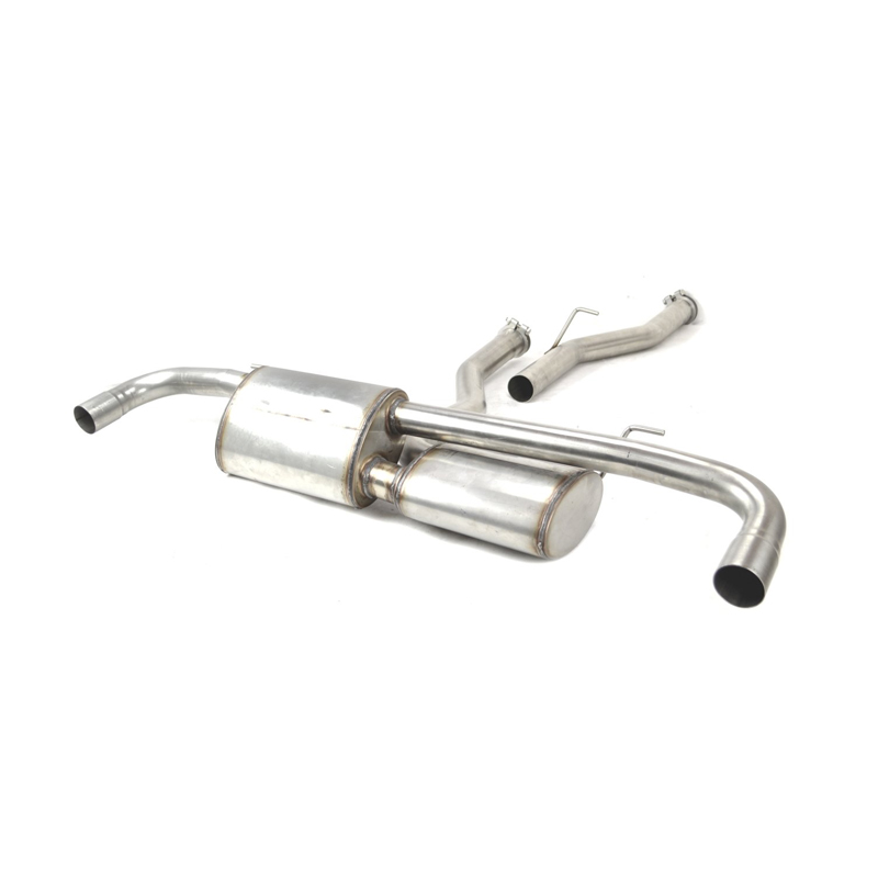 Double stainless steel sport exhaust  Alfa Romeo Stelvio Q4 2.0t 206kW/280HP 2016-