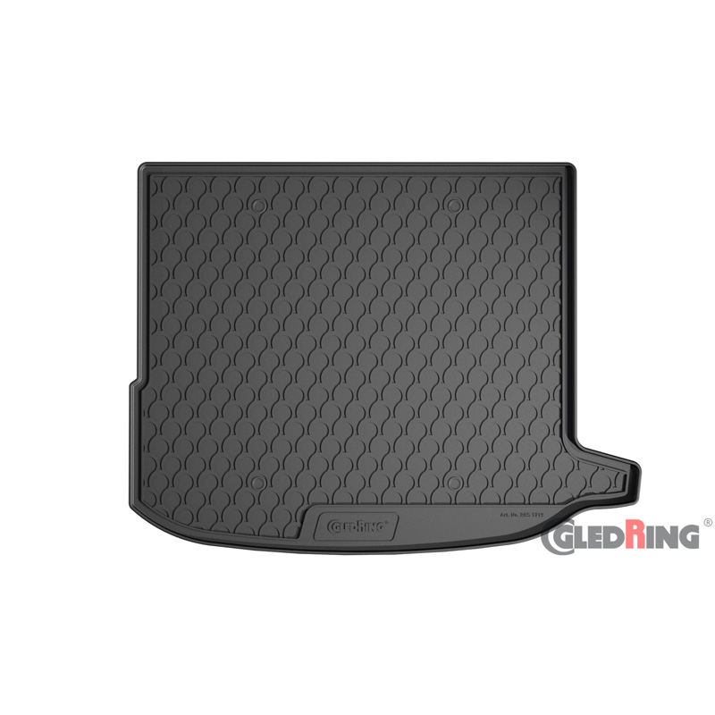 Rubbasol (Rubber) Trunk mat  Mercedes GLC Coupe (C253) 2016- (with trunk package incl. net on left side)