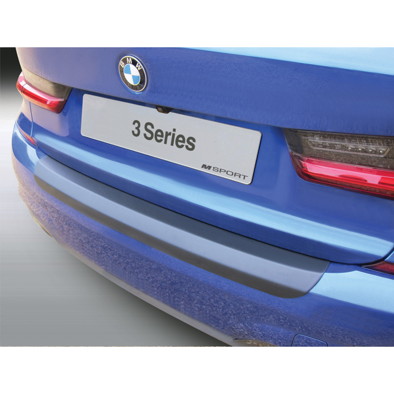 ABS Rear bumper protector  BMW 3-Series G20 Sedan 'M-Sport' 2019- Black