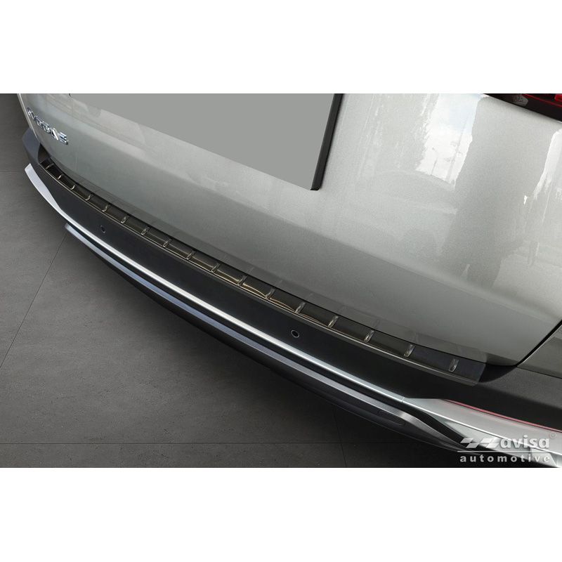 Avisa Black Stainless Steel Rear bumper protector  Omoda 5 2024- 'Ribs'