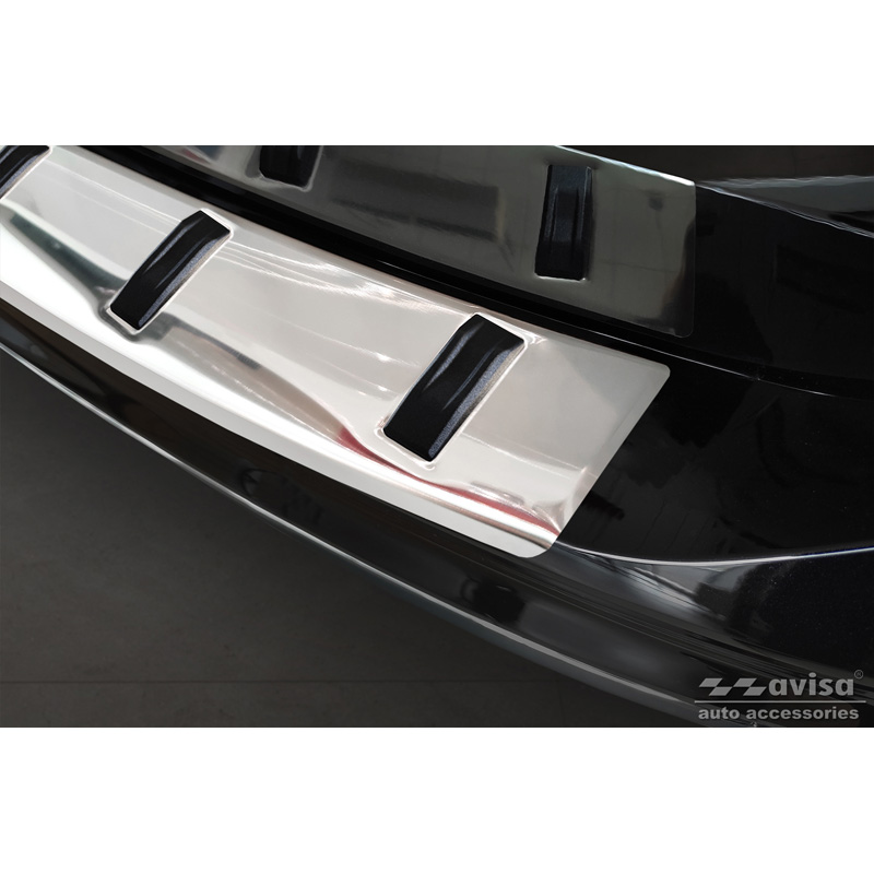 Stainless Steel Rear bumper protector  Volkswagen Tiguan II 2016-2020 & Facelift 2020-2024 'STRONG EDITION'