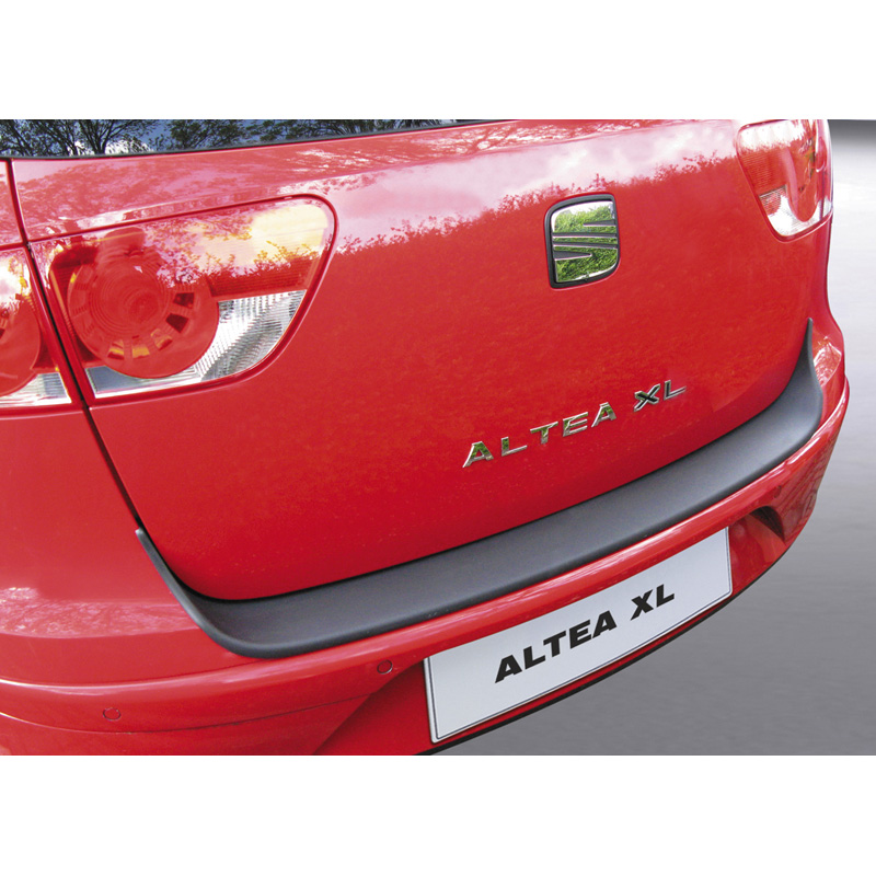 ABS Rear bumper protector  Seat Altea XL excl. FR Black