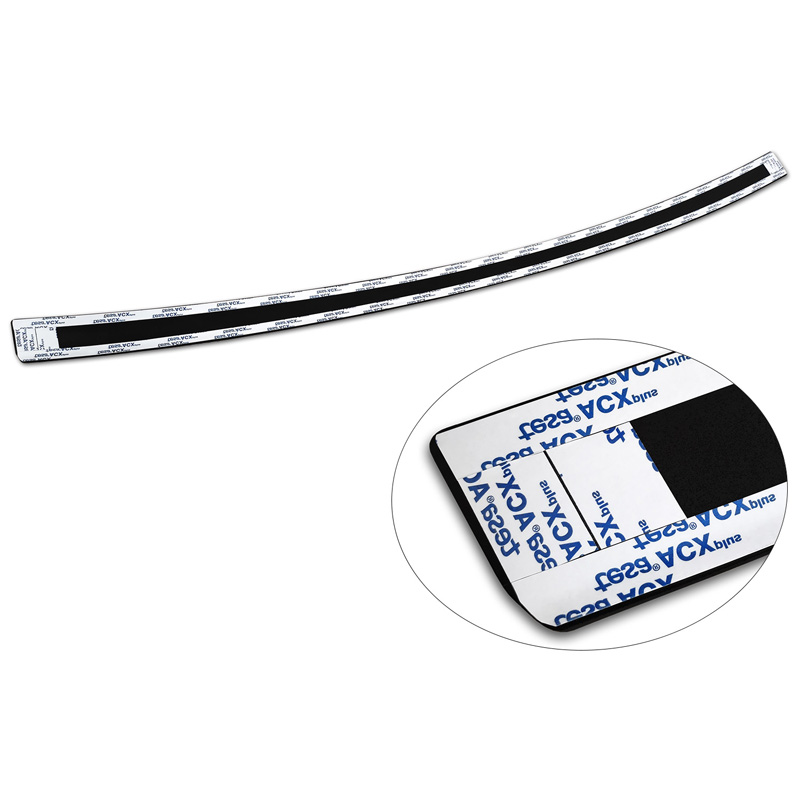 Matt Black Aluminum Rear bumper protector  Toyota Corolla Cross 2022- 'Riffled Plate'