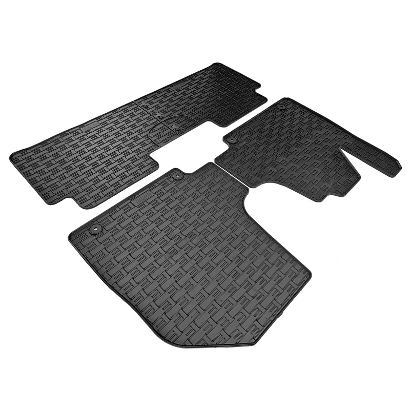 Rubber car mats set  Hyundai Ioniq 5 (NE) 2020- (3-pieces + fixing system)