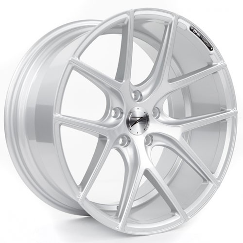 Z-Performance ZP.09 Nine Deep Concave 5x120 8x19 ET40 Zilver Vel