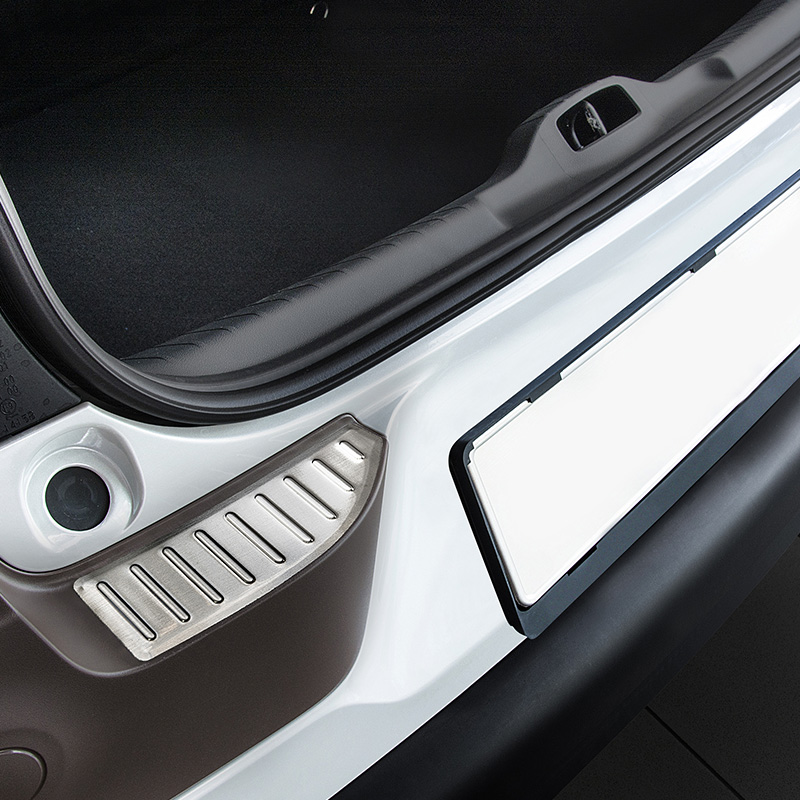 Stainless Steel Rear bumper protector  Citroën C4 Cactus 2014-2018 'Ribs'