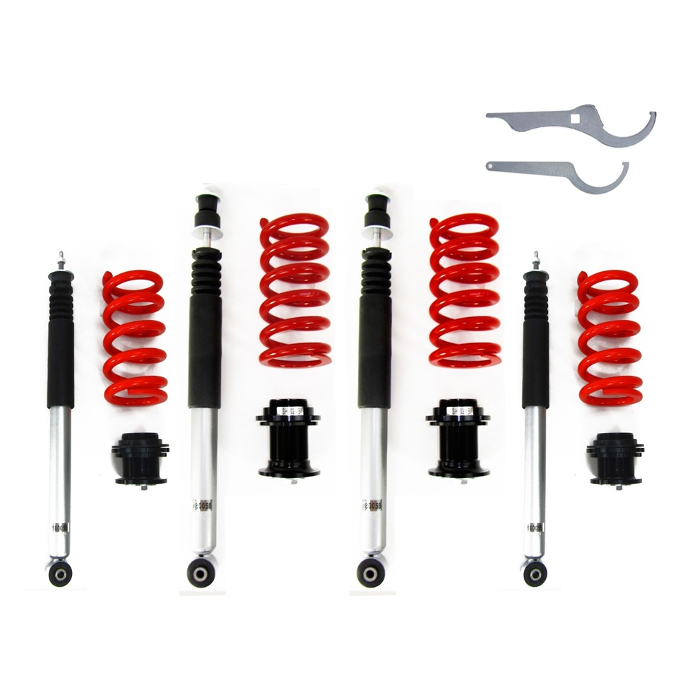 Coilover Set Mercedes C-Class (W203) Sedan C180 / C200 / C220 / C230 / C240 / C270 / C280 / C320 (2000–2007) Coupe (CL203) C160 / C180 / C200 / C220 / C320 / C350 T-Model C180 / C200 / C220 / C230 / C240 / C270 / C280 / C320 / C350