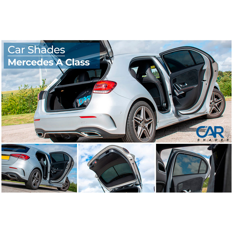 Set Car Shades  Mercedes A-Class W177 HB 5-doors 2018- (4-pieces)