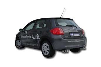 Toyota Auris Benzine Einddemper rechts/links - 2x90 Typ 13 recht