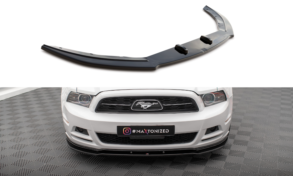 Voorspoiler Ford Mustang MK FL Maxton Glans Zwart