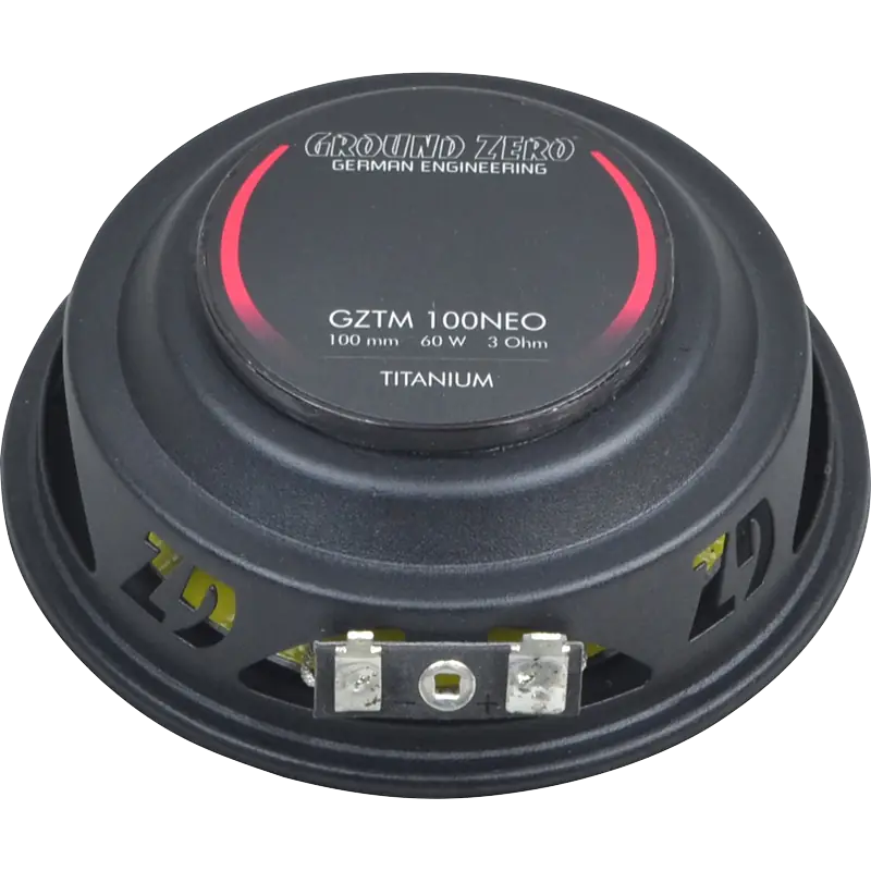 Ground Zero GZTM 100NEO 4″ midrange met 3D