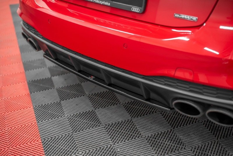 Diffuser Audi A7 S-Line C8 Maxton Glanzend Zwart