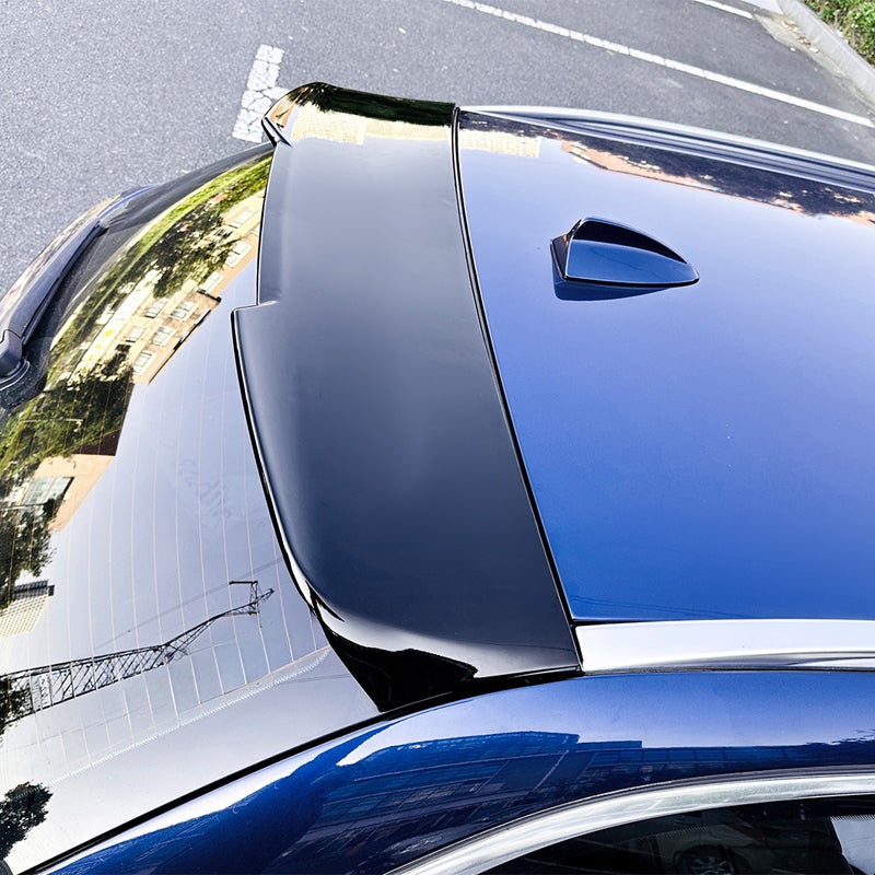 Roof spoiler  BMW 5-Series F11 Touring 2010-2016 (ABS Glossy Black)