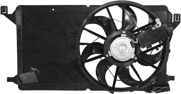 FAN.COMPLEET Mazda 3 04-09 2.0I-16V/1.6 CITD 100+81kw