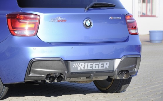 Achterdiffuser BMW 1 serie Rieger