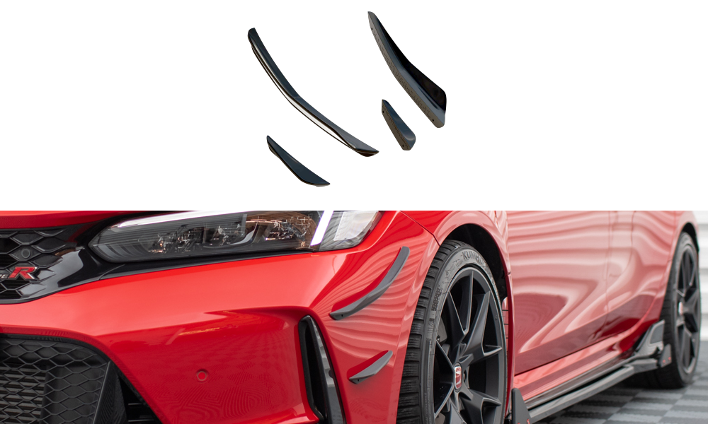 Canards Street Pro Honda Civic Type-R Maxton