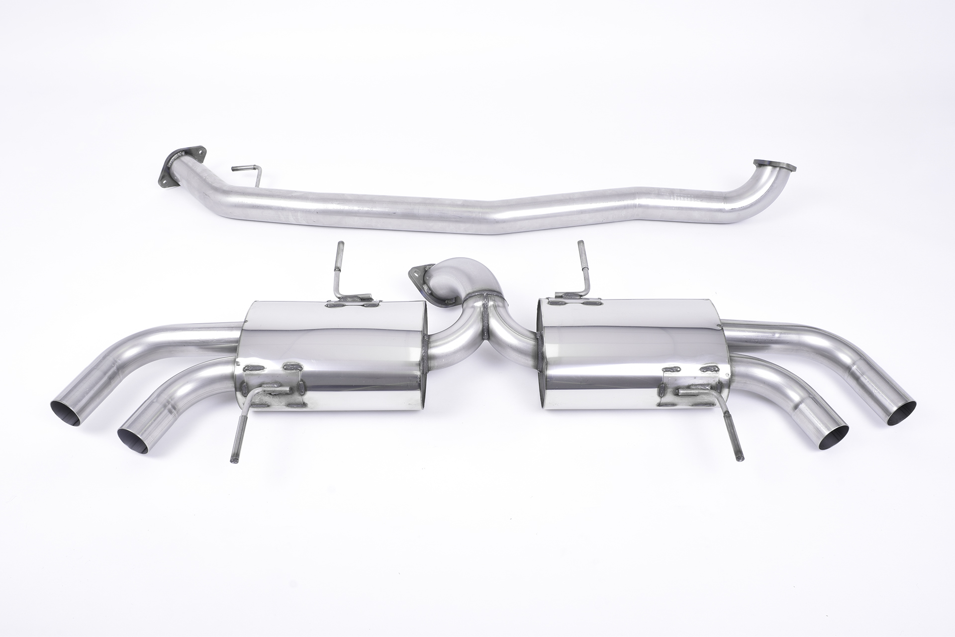 Nissan GT-R R35 Milltek SECONDARY CAT-BACK EC-Approved