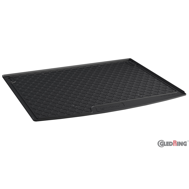 Rubbasol (Rubber) Trunk mat  Volkswagen Caddy Life 5-doors 2010-2015 & 2015-2020