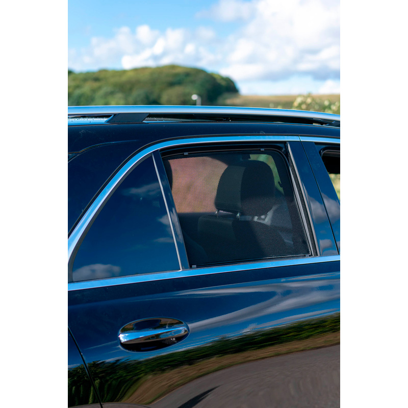 Set Car Shades (rear side doors)  Mercedes GLE (W167) 2019- (4-pieces)