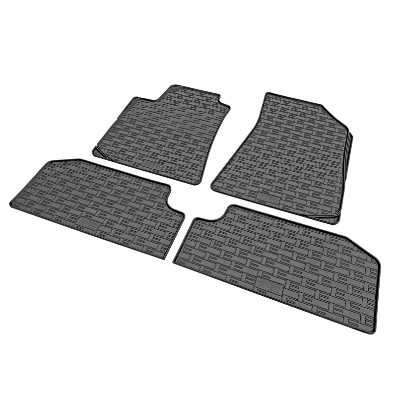 Rubber matten  Hyundai e-Kona II (EV) 2023- (4-delig + montagesysteem)