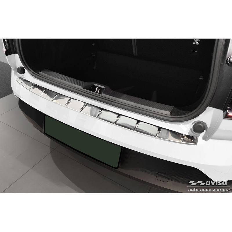 RVS Achterbumperprotector  Volvo EX30 2023- 'Ribs'