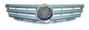 grille, Elegance, zilver/grijs Mercedes A klasse, W169, 2004-200
