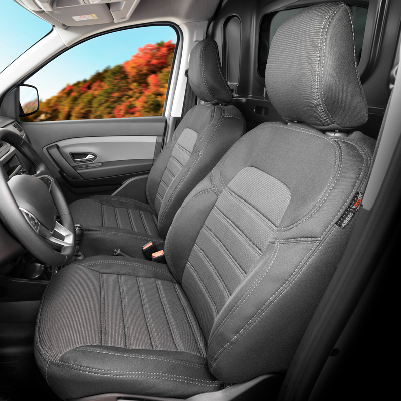 Original Design Textile seat covers 1+1  Ford Transit Connect 2007-2014