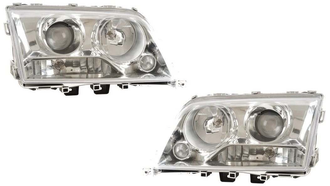 Koplampen Mercedes W202 chroom 93-00