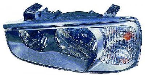 Koplamp links ELANTRA 01-03 DEPO