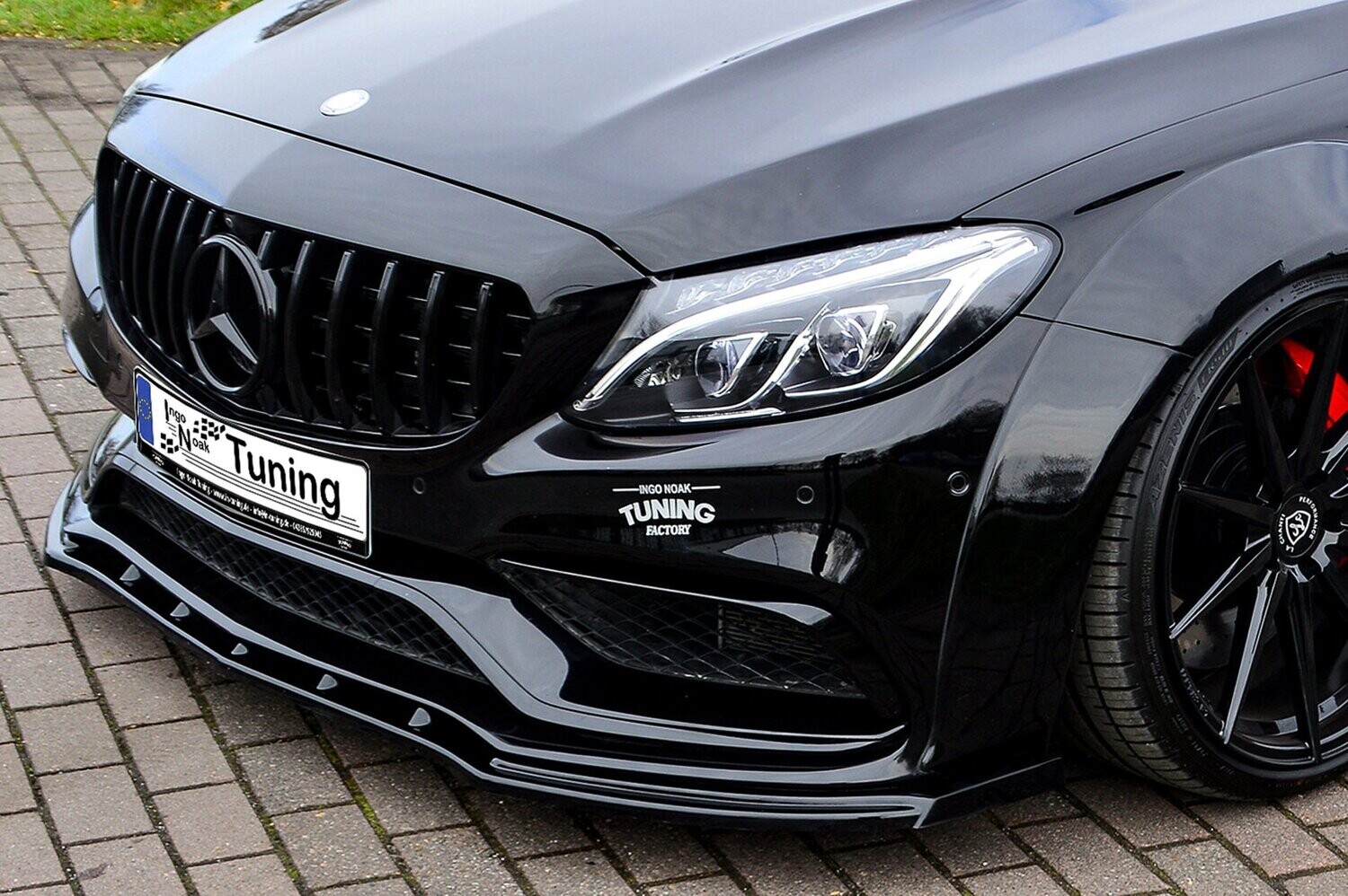 Voorspoilerlip Mercedes C-Klasse C63AMG W205/C205/A205/S205