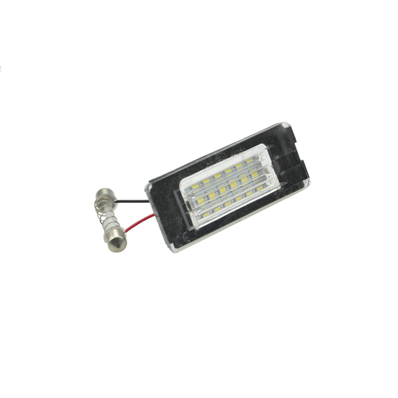 Set LED Nummerplaatverlichting  Mini One/Cooper/S/Cabrio/Coupe/Roadster R56/R57/R58/R59 2006-2014