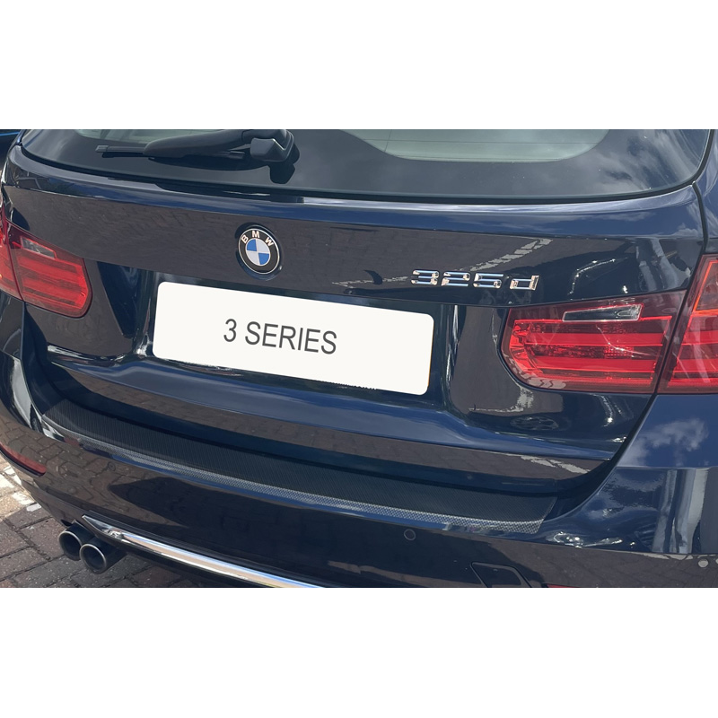 ABS Rear bumper protector  BMW F31 Estate/Touring 2012-2018 (excl. M) Carbon Look