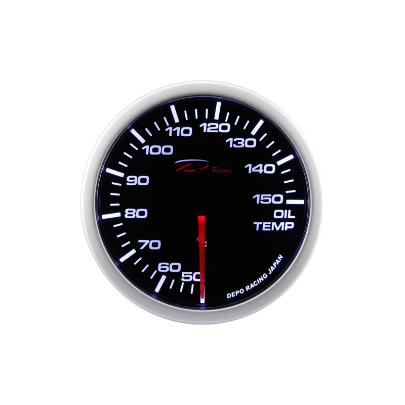 Depo Racing WA-Series Instrument/Gauge - Oil temperature 50-150C - 52mm