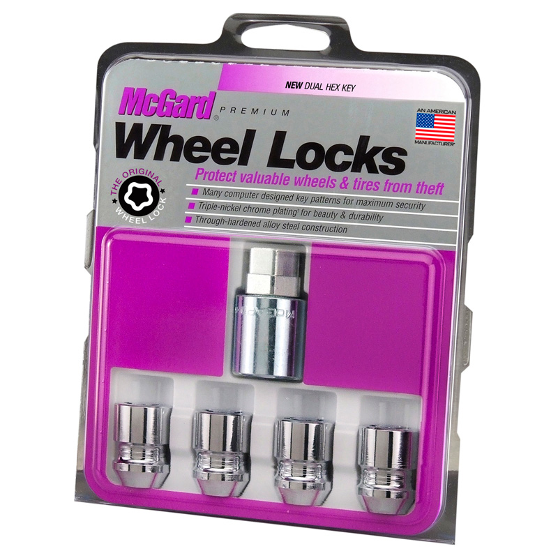 McGard Wheel locking nuts M12x1.50 - Conical - Length 37mm (21mm hex)