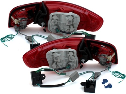 Achterlichten Audi A3 8P Sportback 04-08 Rood/Smoke