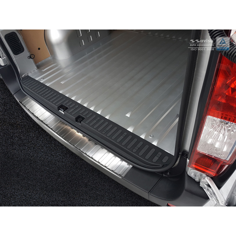 RVS Achterbumperprotector  Opel Movano / Renault Master III 2010-2018 & 2018-2021 'Ribs'