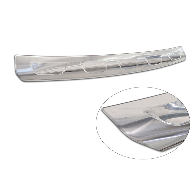 Stainless Steel Rear bumper protector  Peugeot 408 II Fastback 2023-
