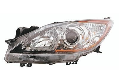 koplamp, H11+HB3, elektr verstelb, incl stelmotortje, links Mazd