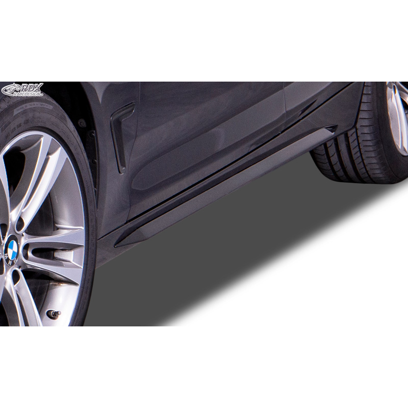 Side skirts 'Slim'  BMW 3-Series GT F34 2013- (ABS glossy black)