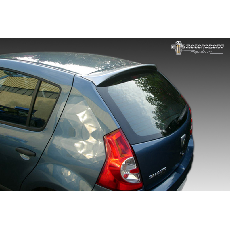 Roof spoiler  Dacia Sandero 5-doors 2008- (PU)