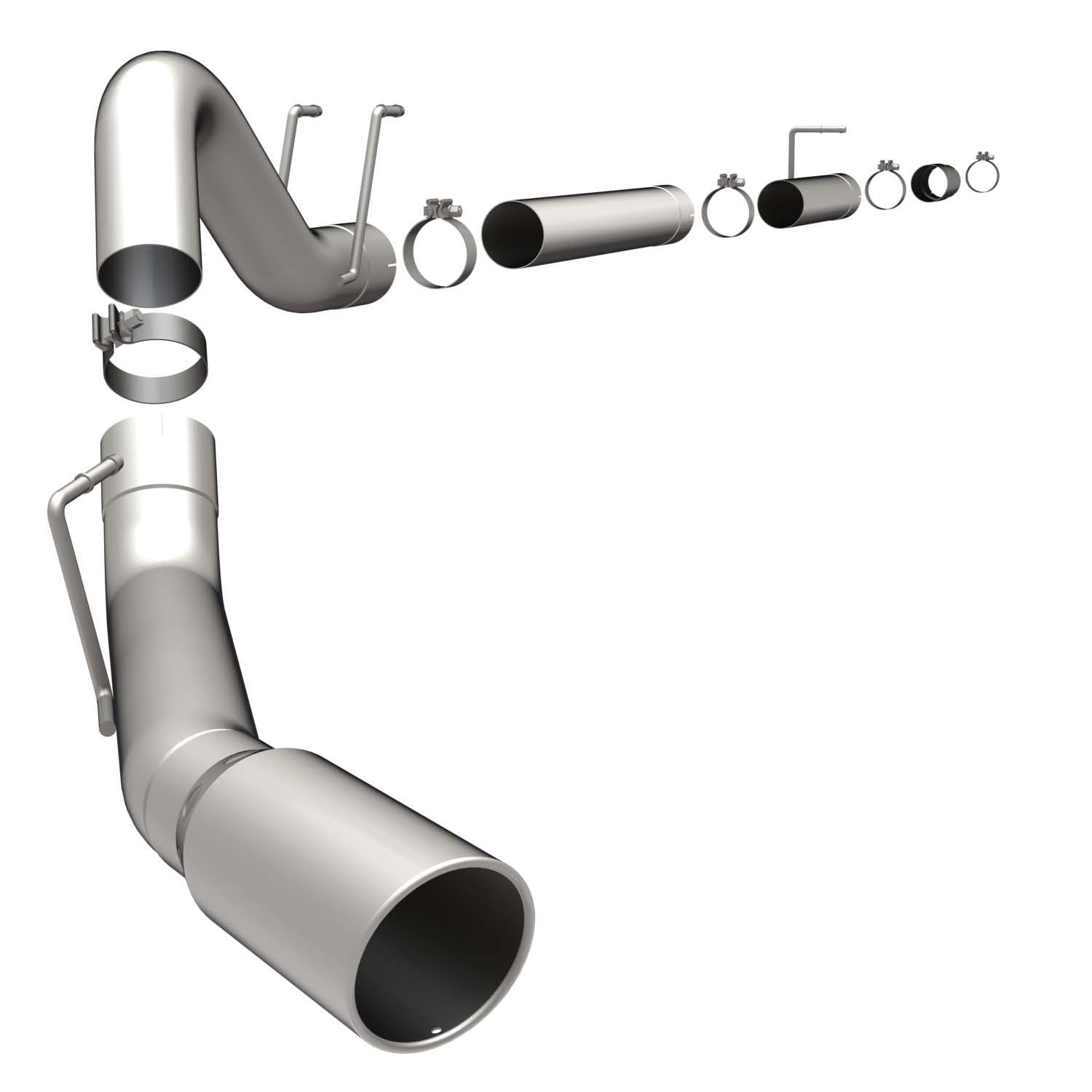 Ford Sys PI 08 Ford F-Series 6.4L 4" Magnaflow Cat-Back