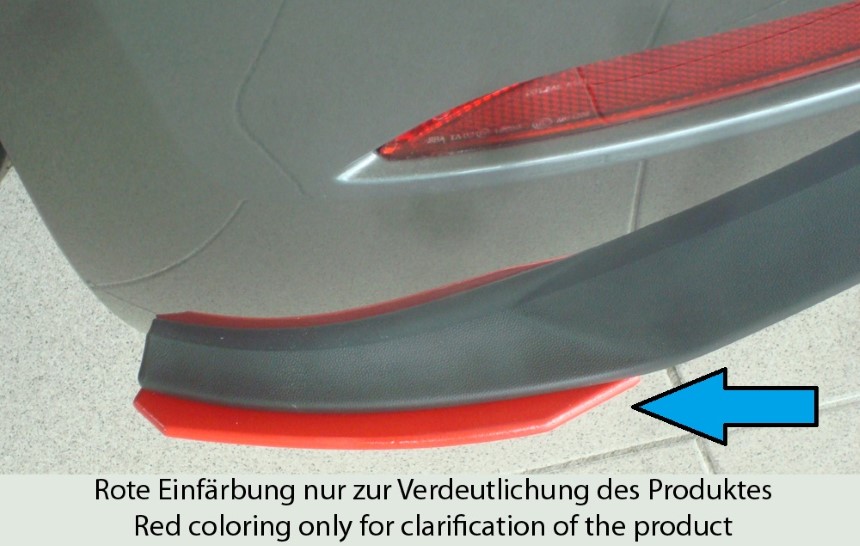 Zijskirts achter VW Golf 7 (GTI) Rieger