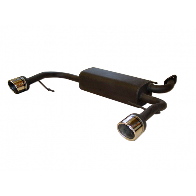 Double sport exhaust  Suzuki Swift II 1.6 Sport 92kW 2006-2010 101mm