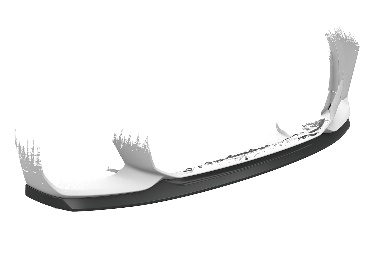 Voorspoiler BMW X6 G06 M-Pakket CSR Glans Zwart