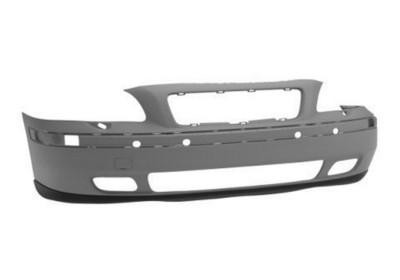voorbumper, in primer, met mistlampgaten, met gaten voor koplamp