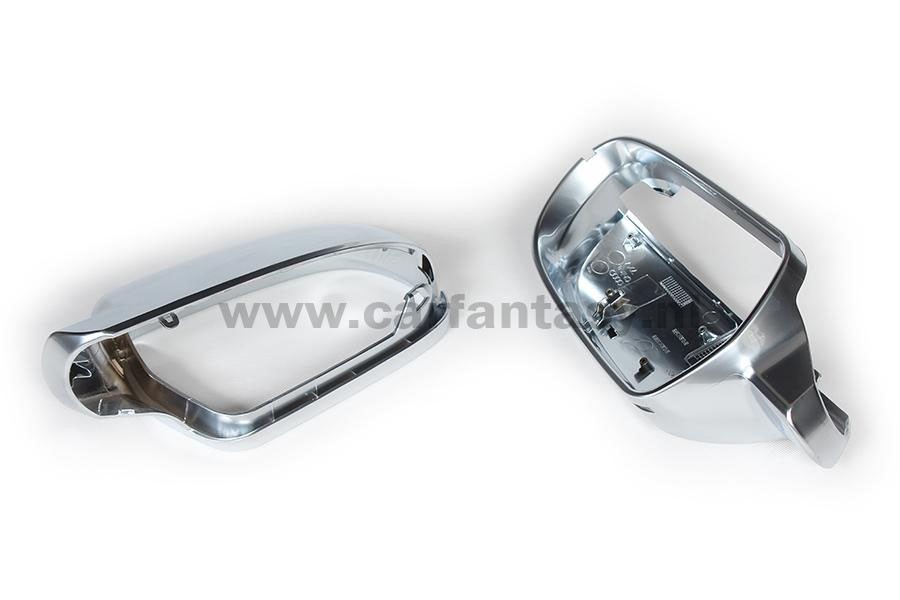 Spiegelkappen Audi A5 10-16 Aluminium mat chroom