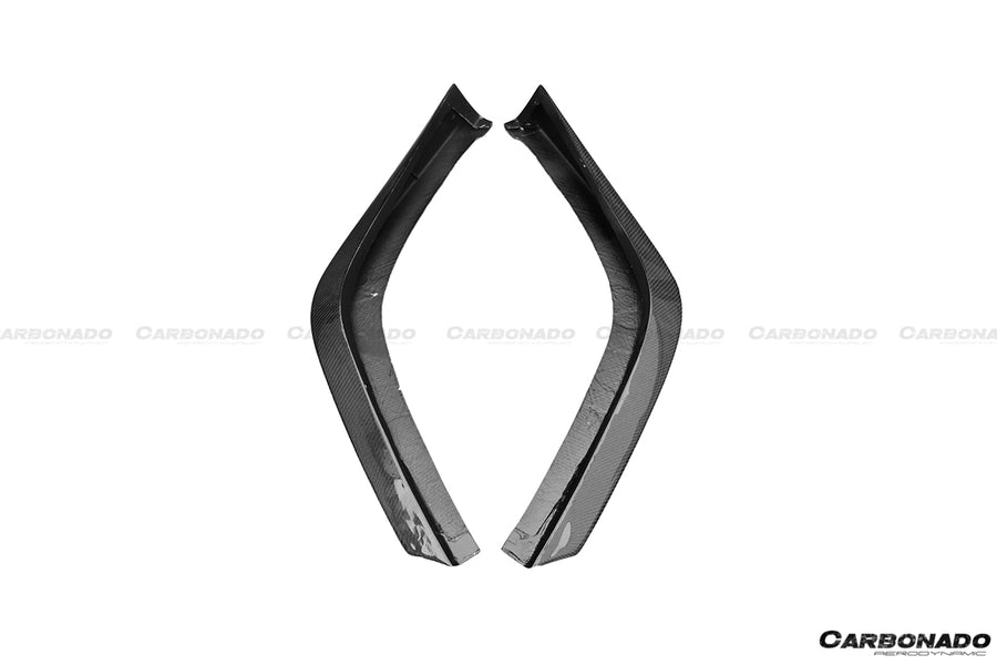 Ferrari 458 Coupe/Spyder AP Style Carbon Fiber Front Lip 2010-2015