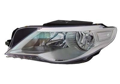 koplamp, H7+H7, elektr verstelb, incl stelmotortje, links VW Pas