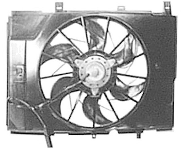 Radiator FAN SLK R170 96-04 200/230 W202 C230